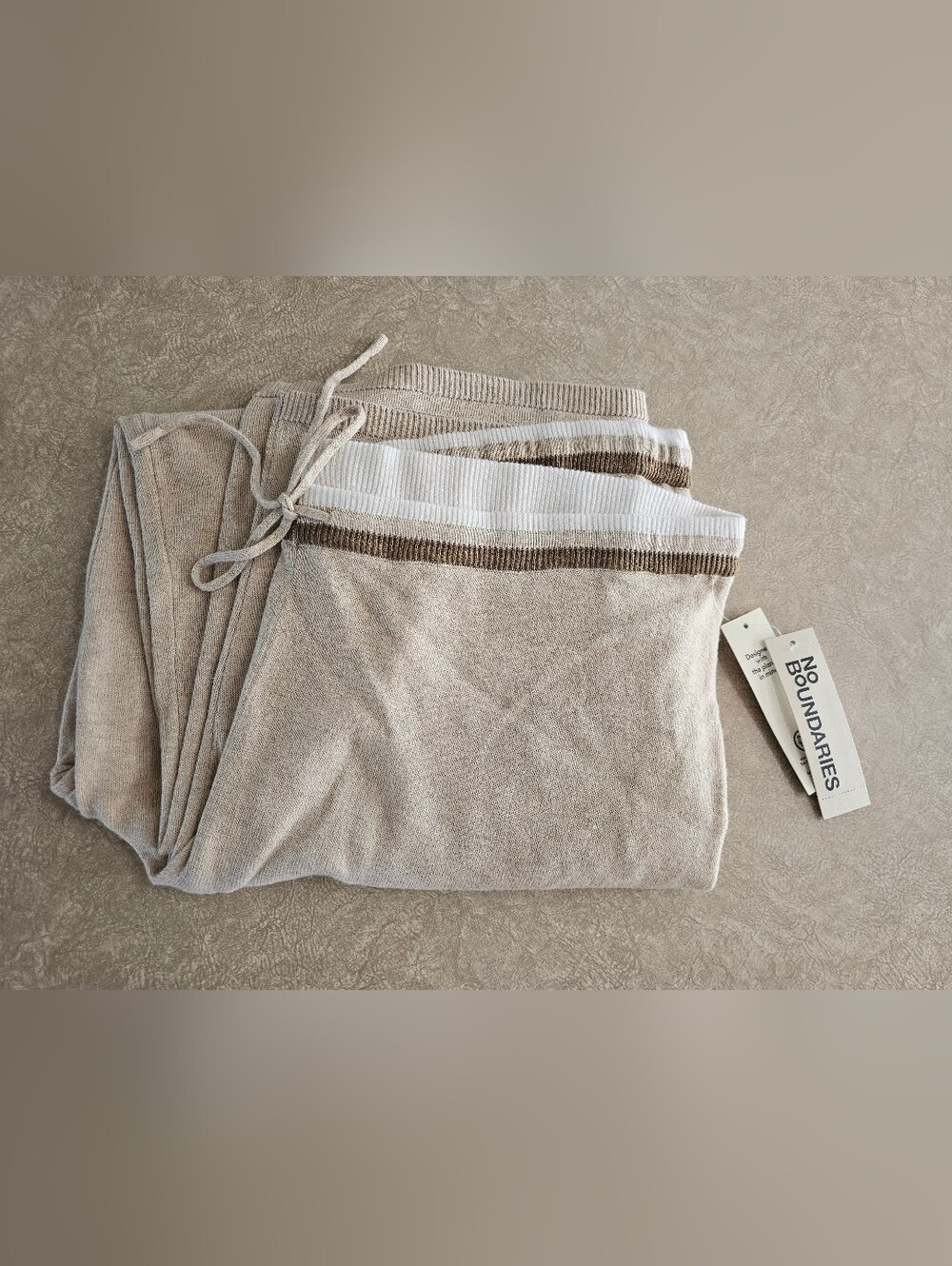 Wide Leg Sweater Pants